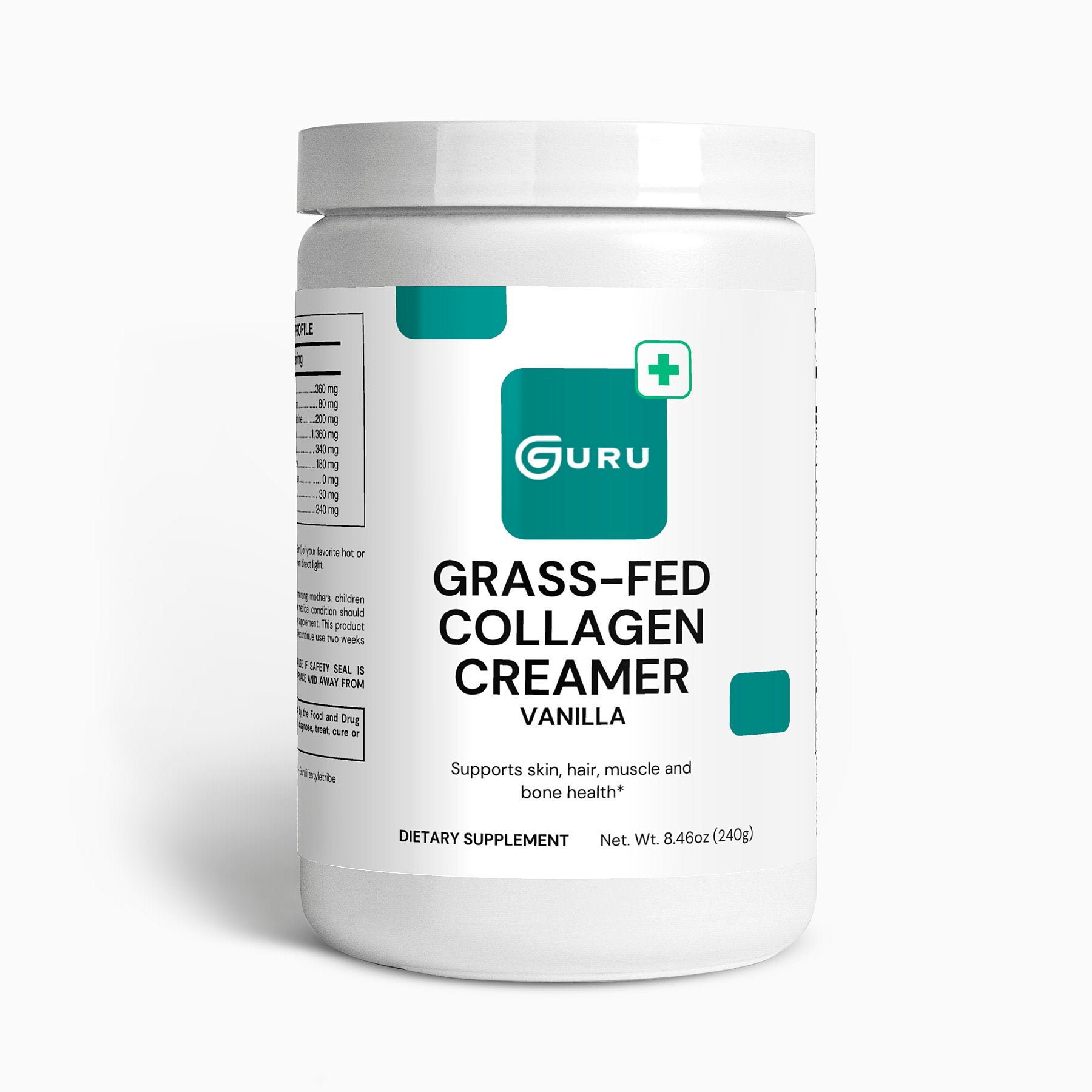 Grass-Fed Collagen Creamer (Vanilla)