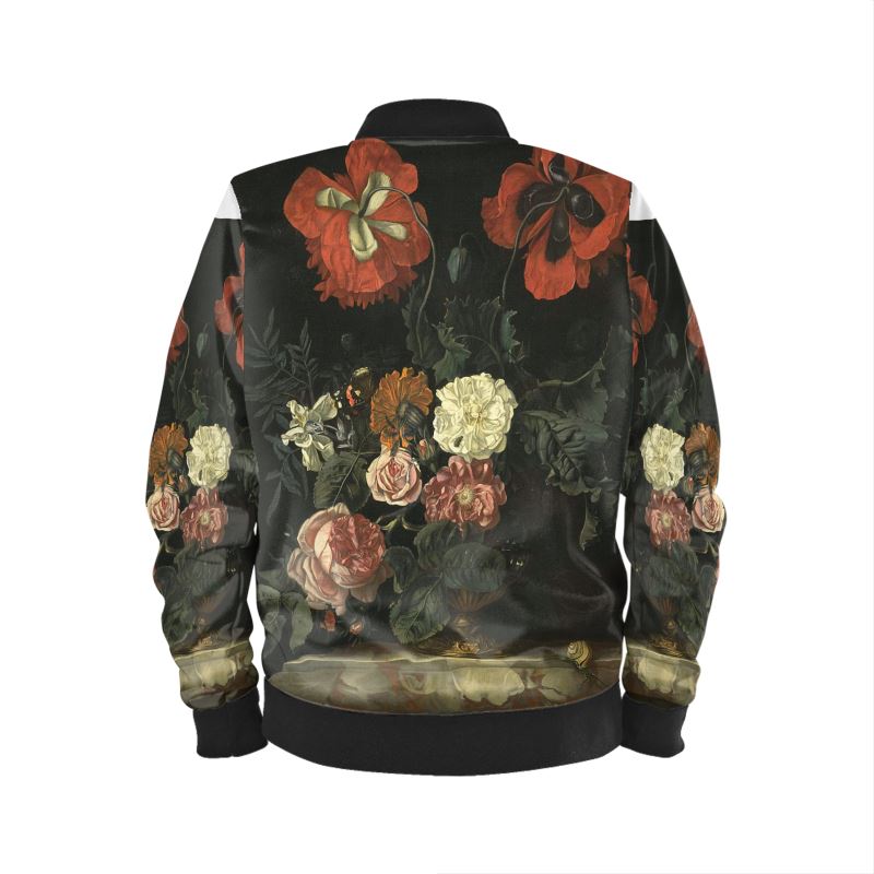 Floral Bomber Jacket - gurulifestyletribe